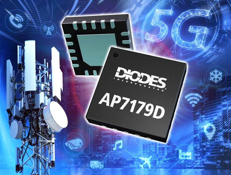 High Current, High Accuracy LDO from Diodes Incorporated Addresses Noise-Sensitive Power Conversion Applications